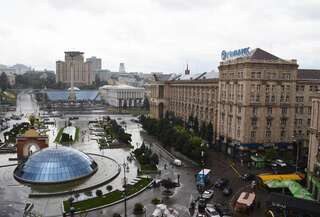 Хостелы Сити Центр Хостел Киев Односпальная кровать в общем номере для мужчин и женщин-4